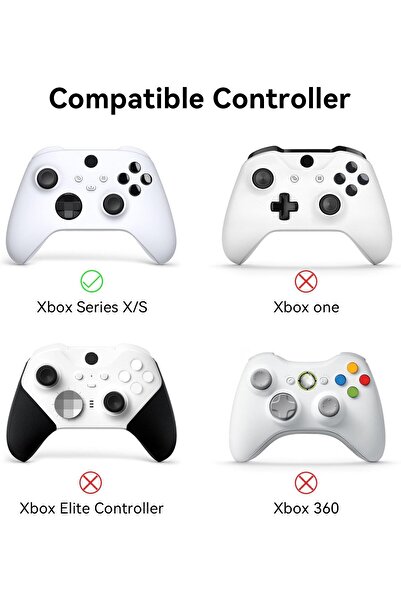 erorex Cat Paw Controller Skin Grips Set Anti Slip Silicone Protective Cover Skin Case Compatible Xbox