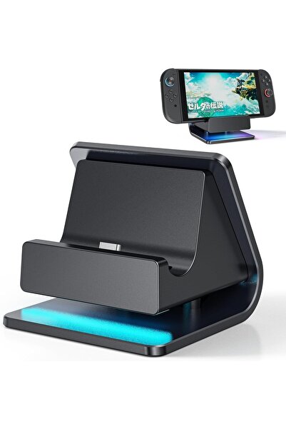 erorex Charging Station Nintendo Switch 2 Portable Charging Dock Stand Ns 2 Charger Station Replace Switch