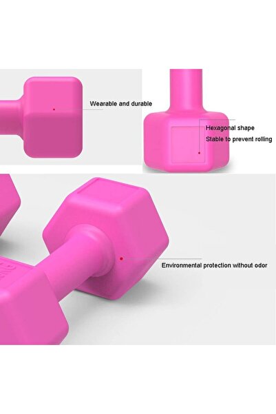 erorex Dumbbell Neoprene Dumbbell bell Ladies Fitness Dumbbell Weights,Set of 2 Fitness Dumbbell