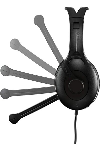 erorex K800 Medium Computer Headsets Black