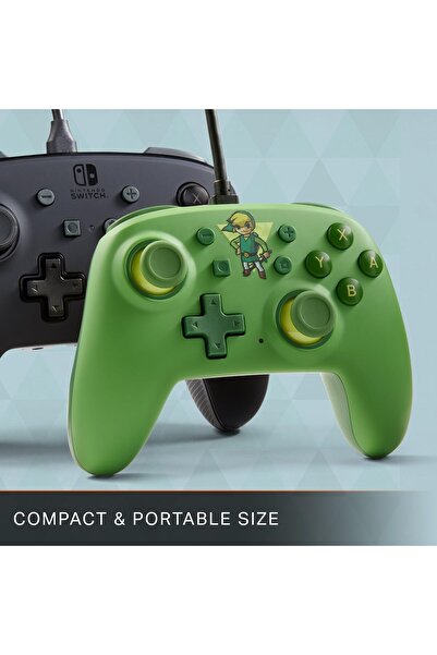 erorex Nano Wired Controller For Nintendo Switch Toon Link Gamepad Officially Licensed