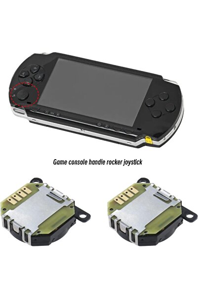 erorex 2Pcs 3D Button Analog Joystick Stick Replacement Compatible Psp 1000 3D Analogue Joystick Control