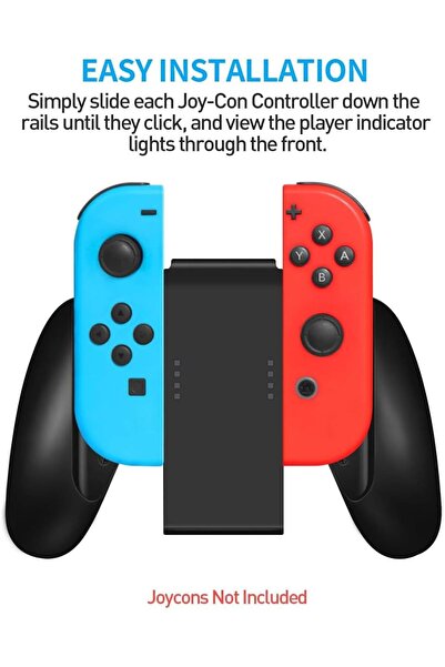 erorex حامل دعم مقبض نينتندو سويتش، مقبض تحكم مريح، حامل وحدة التحكم