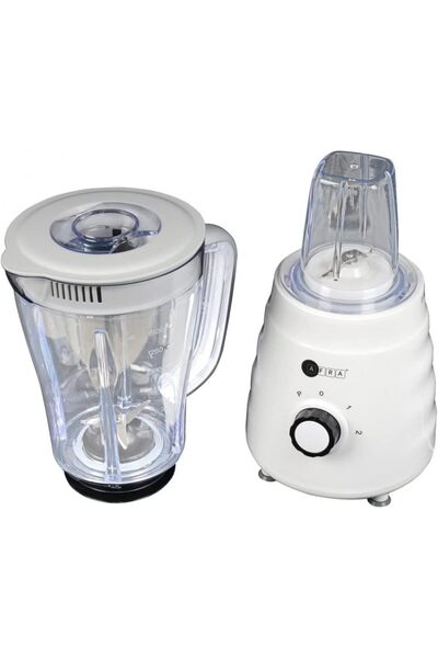 erorex Blender, 500W, 2 1 Set, Stainless Steel Blade, 1.5L, 2 Speeds, Pulse Function, Af-500Blwt, 2 Years