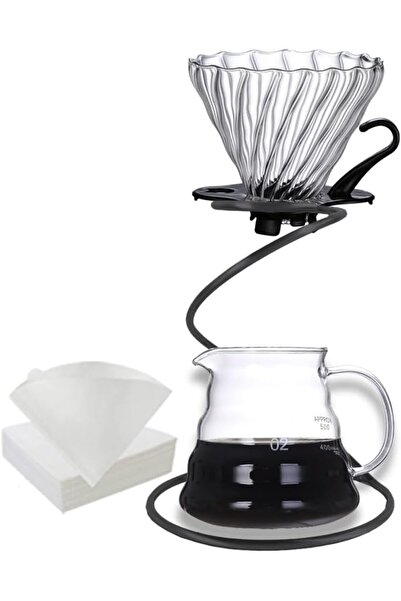 erorex مجموعة قهوة V60 ماكينة تحضير القهوة بالتنقيط، مطحنة قهوة، ميزان قهوة، غلاية قهوة، فلتر قهوة V60