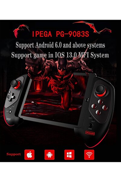 erorex Pg 9083S Wireless Game Controller Iphone14/13/12/11/X Xr/ Ipad Galaxy S23/S22/S21/S10+/ Note20/10