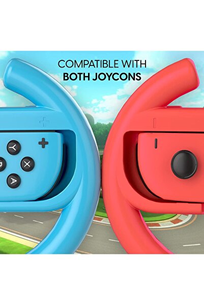 erorex Switch Steering Wheel Usb Compatible With Nintendo Switch Mario Kart 8 Deluxe