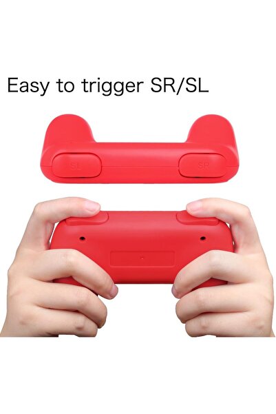 erorex Grip Nintendo Switch Oled Model 2021 / Switch 2017 Joy Con Wear Resistant Comfort Game Controller