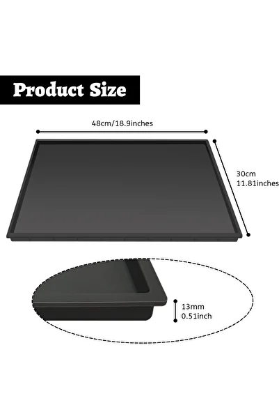 erorex Silicone Mat Under Coffee Machine Lip Coffee Maker Appliance Automatic Machines Espresso Accessory