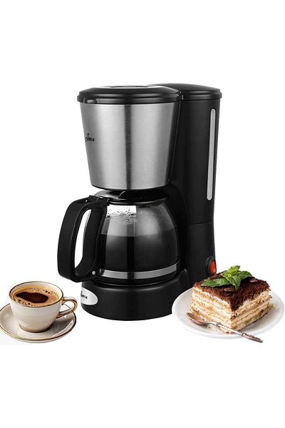 erorex Coffee Maker, 12-Cup Drip Coffee Machine,Anti-Drip Function, 1.5L Glass Carafe,900 Watts,Non-Stick