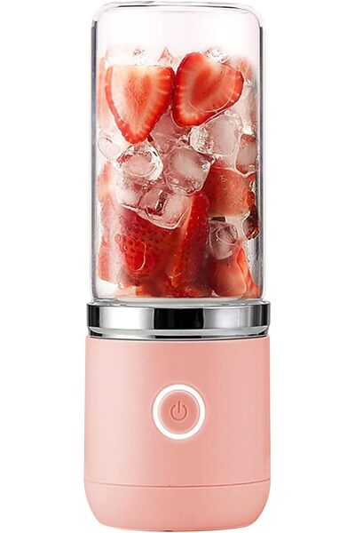 erorex خلاط عصير محمول، صانع عصير زجاجي صغير محمول، خلاط عصير قابل لإعادة التعبئة، عصارة سفر