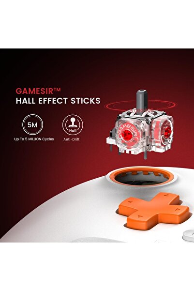 erorex وحدة تحكم سلكية T7 مع عصي تحكم بتأثير هول، لوحة ألعاب قابلة للتوصيل، Xbox Series X|S Xbox One Windows