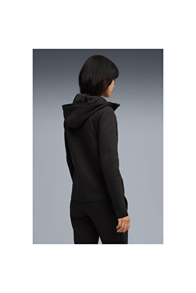 Puma EVOSTRIPE Full-Zip Hoodie Kadın Siyah Sweatshirt 68814101