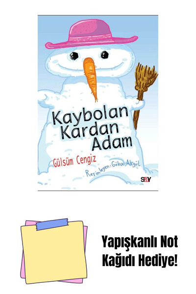 Say Yayınları Kaybolan Kardan Adam + Yapışkanlı Not Kağıdı