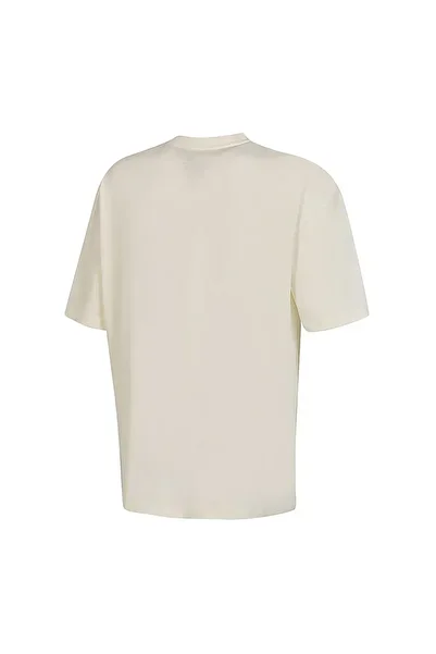 New Balance Lifestyle Unisex Tshirt Beige T-Shirt Unt3535-Sst