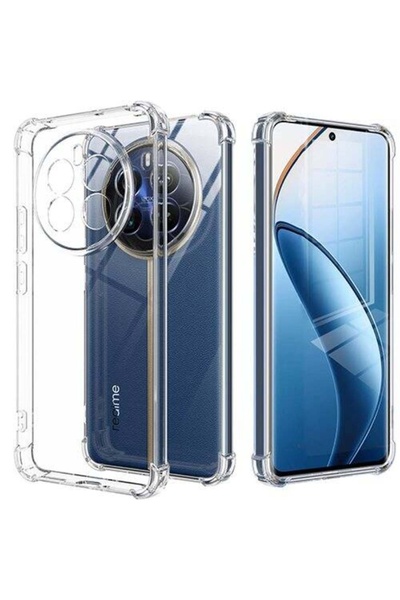 bestcase ® Αντικραδασμική θήκη για Realme 12 Pro, διαφανής