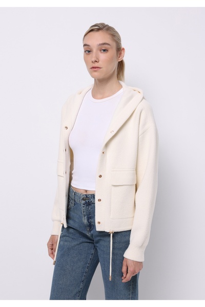 Colin's Regular Fit Women's White Cardigan