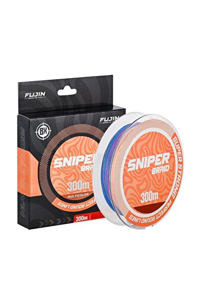 Fujin Sniper 8X 300Mt Multicolor İp Misina MultiColor-0,12 mm