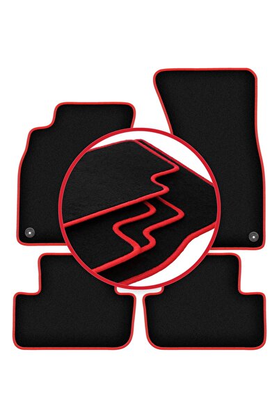 shumee Covorașe auto CARLUX-RED pentru: Audi A4 B8 sedan, break, avant, allroad (2007-2015)