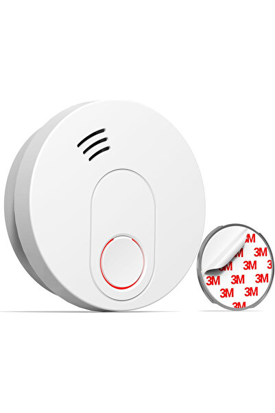 OEM Detector de fum cu suport magnetic și baterie, conectat la rețea, fără fir, TÜV- DIN EN 14604