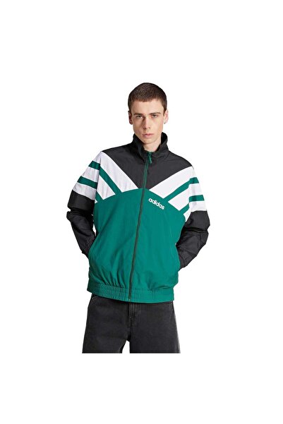 adidas Track Top Men's Green Sweatshirt Jx3053