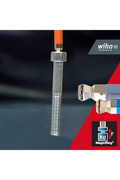 wiha Hex Key Set with MagicRing and Holder (1.5mm-10mm)