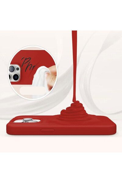 bestcase ® Premium Silicon Case For Xiaomi Redmi 12C, Red