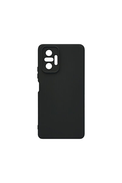bestcase Husă premium din silicon pentru Xiaomi Redmi Note 10 Pro Max, neagră
