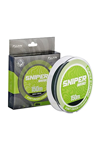 Fujin Sniper 8X 150Mt Moss Green İp Misina Moss Green-0,19 mm