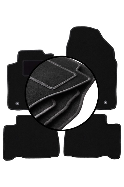 shumee Set complet de covorașe velur pentru: Lexus NX 200T crossover (2014-)