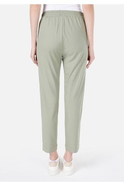 Colin's Regular Fit High Waist Straight Leg Women's Green Trousers