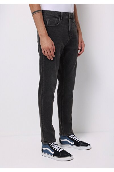 Colin's Regular Fit Orta Bel Daralan Paça Erkek Siyah Jean Pantolon
