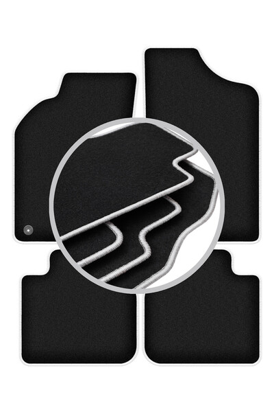 shumee Covorașe auto CARLUX-SILVER pentru: Alfa Romeo 155 sedan (1995-1999)