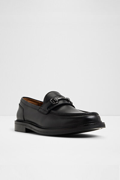 Aldo Arturo - Men's Black Genuine Leather Slip-On Loafer