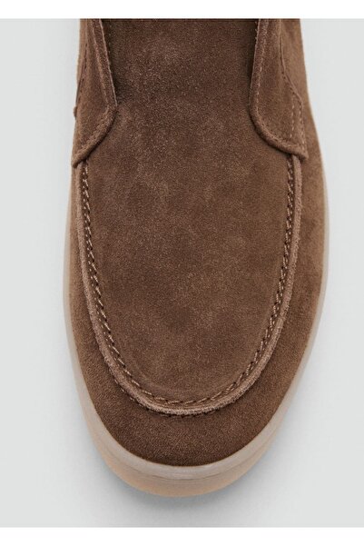 MANGO Man Süet deri yarım bot