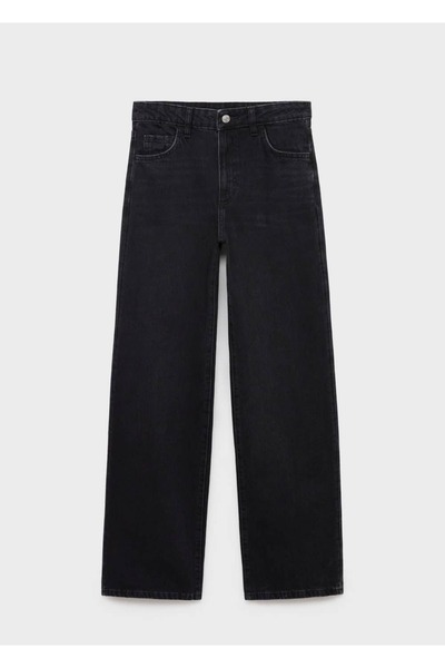MANGO Woman Danila wideleg yüksek belli jean pantolon