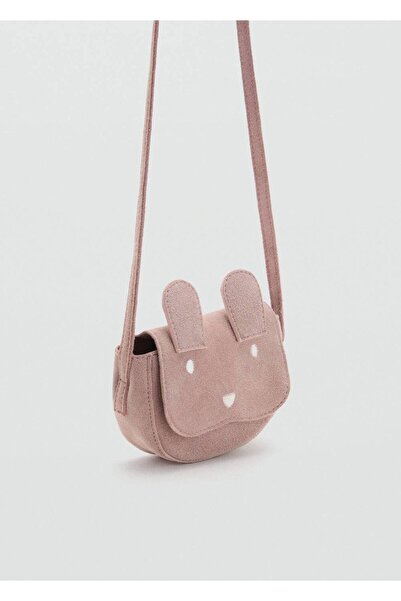 MANGO Baby Kulaklı deri çanta