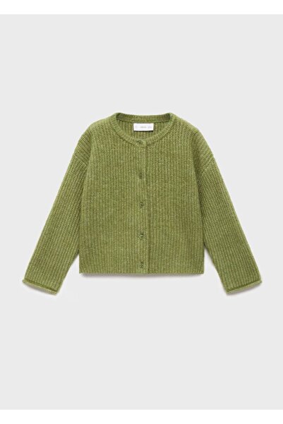 MANGO Baby Knitwear Button Cardigan