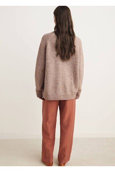 MANGO Woman Yuvarlak yaka triko kazak