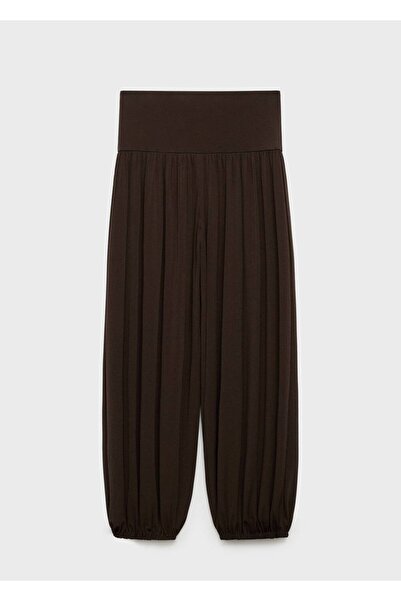 MANGO Woman Beli lastikli balon pantolon