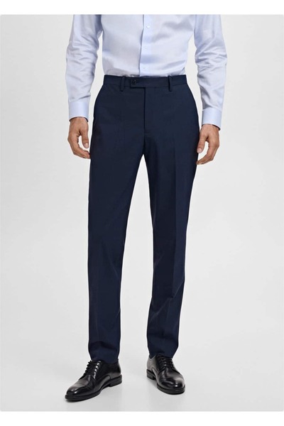 MANGO Man Monako slim fit kumaş pantolon