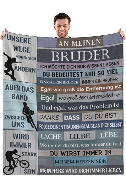 OEM Pătură moale din flanel, cu imprimeu Sport 152x127 cm