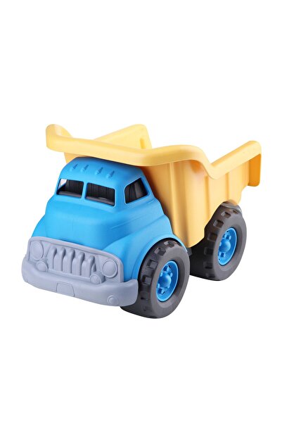 lets be child Camion cu bena, plastic, albastru/galben, 23x30cm, LC