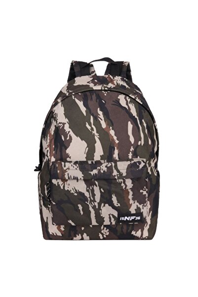 OEM School Backpack, Model 15NF36, Camouflage, Dimensions 30x12x44cm, Anatomical Back, Soft Straps