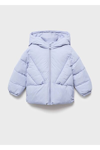 MANGO Baby Kapüşonlu kapitone anorak