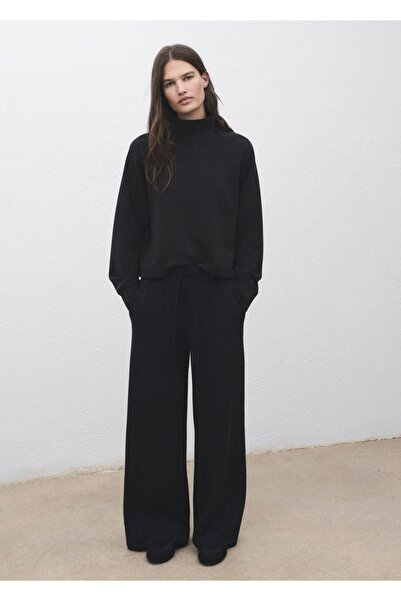 MANGO Woman Bağcıklı jogger pantolon