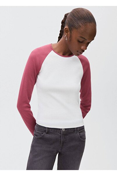 Mango Teen İki renkli tişört