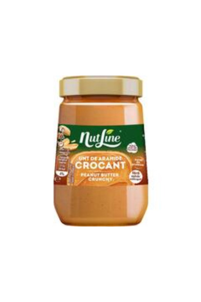 Nutline unt de arahide crocant 340g