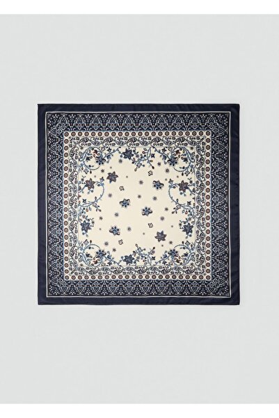 MANGO Woman Paisley desenli şal