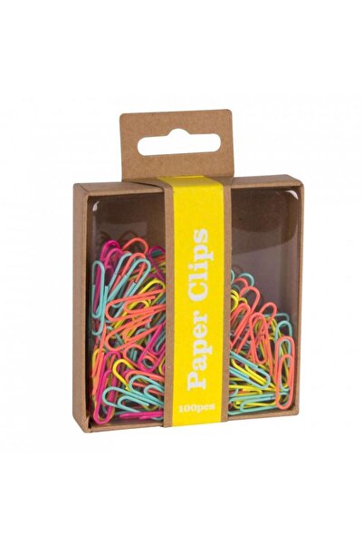 Rtc Agrafe colorate Apli, 100 bucati, diverse culori